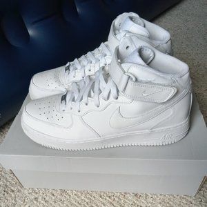 size 12 mens mid 07 nike air ones.